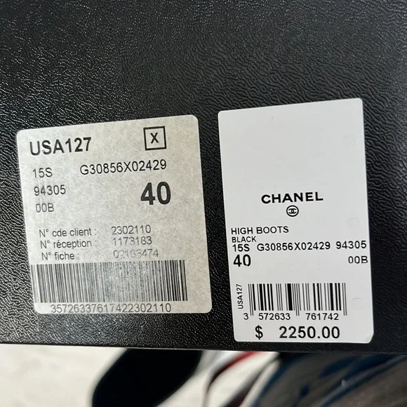 Authentic Chanel. Double sided leather sneaker/boots fabulous camellias all over - Picture 16 of 16